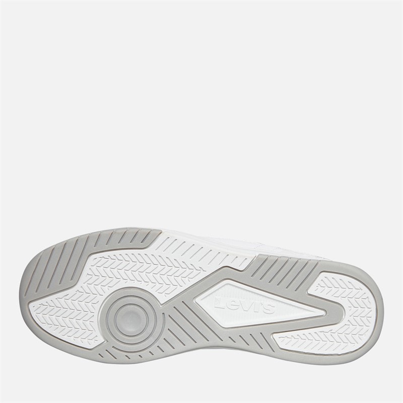 Levi's Junior Boys John Ser Trainers White/Black White/ Black - Image 2
