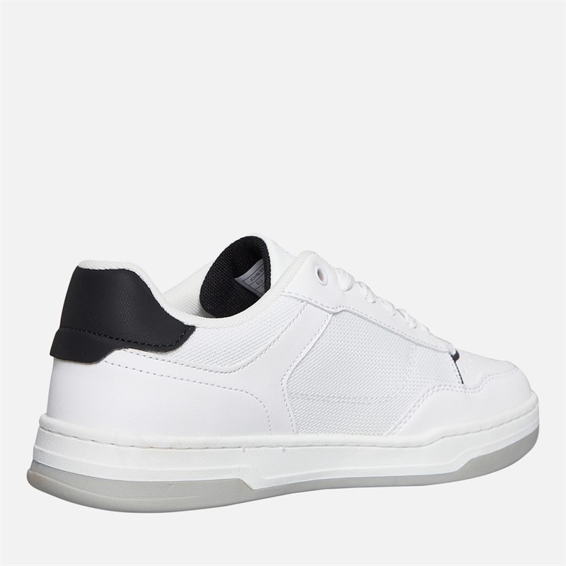Levi's Junior Boys John Ser Trainers White/Black White/ Black - Image 5