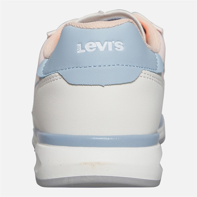 Levi's Junior Girls Carl SR Trainers Pastel Pink - Image 3
