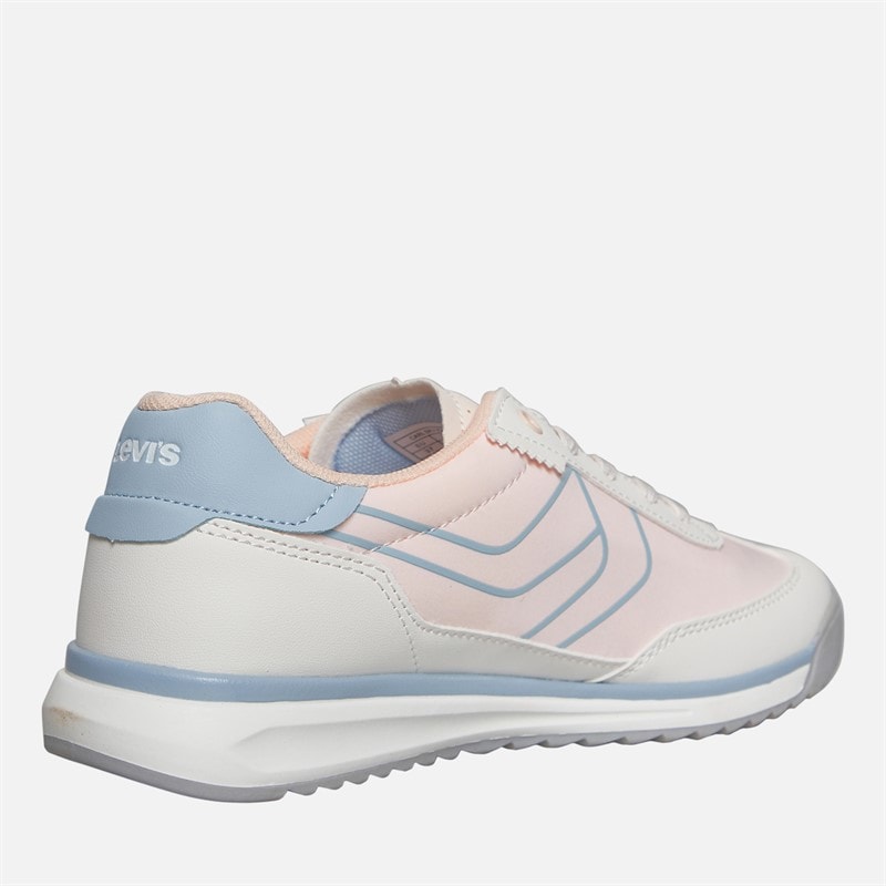 Levi's Junior Girls Carl SR Trainers Pastel Pink - Image 5