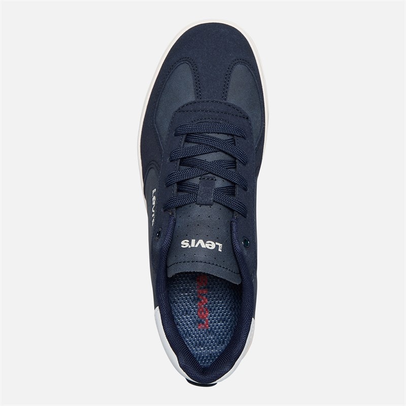 Levi's Junior Gabhan Trainers Navy/White Navy/ White - Image 4
