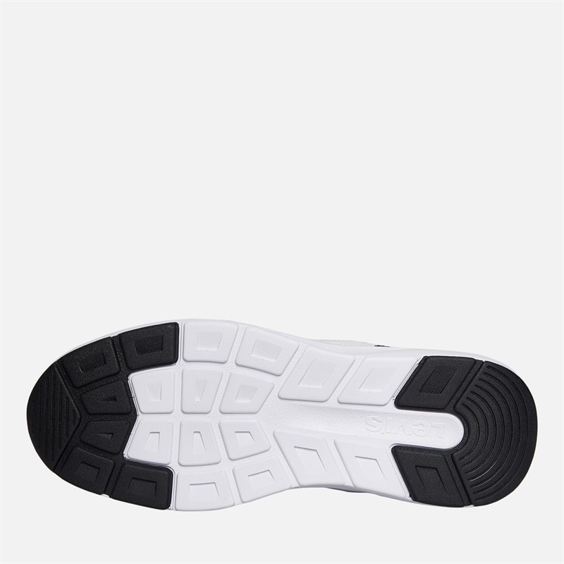 Levi's Junior Boys Hudson Trainers White/Black/Red White/ Black/ Red - Image 2