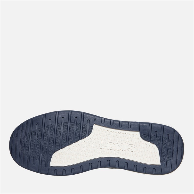 Levi's Junior Boys Piper SR Trainers White/Navy White/ Navy - Image 2