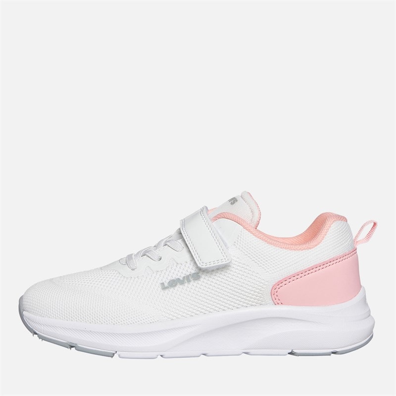 Levi's Girls Hudson Trainers White/Rose White/ Rose