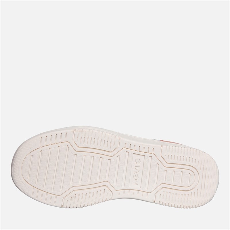 Levi's Girls Maverick Trainers Off White/Blue Off White/ Blue - Image 2