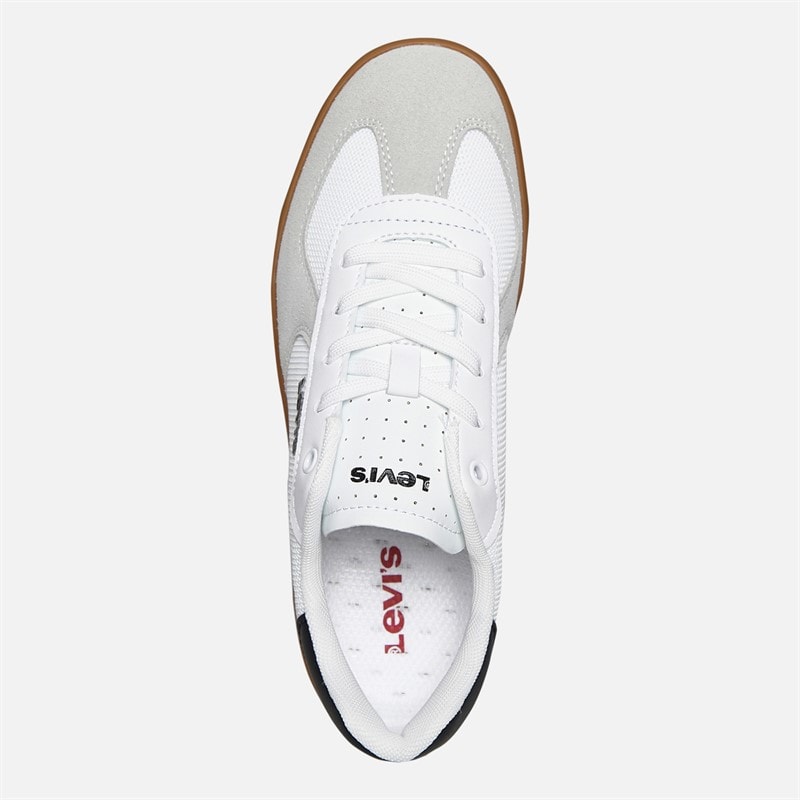 Levi's Junior Gabhan Trainers White/Black White/ Black - Image 4