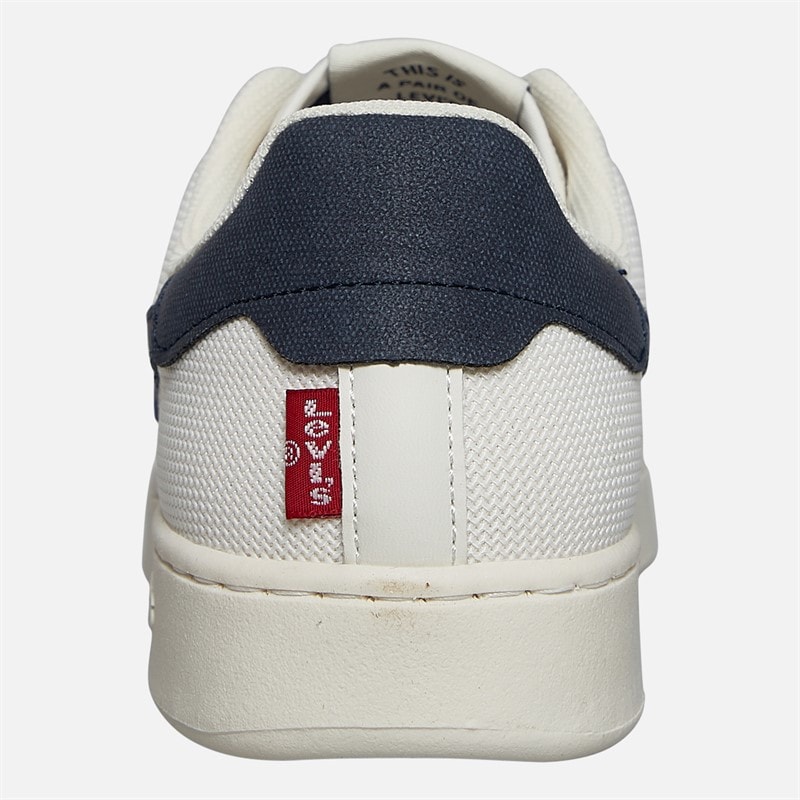 Levi's Junior Swift SR Trainers Off White/Navy Off White/ Navy - Image 3