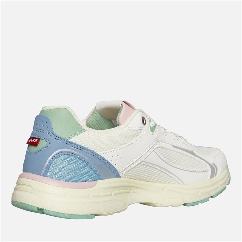 Levi's Junior Curtis Trainers Off White/Blue Off White/ Blue - Image 5