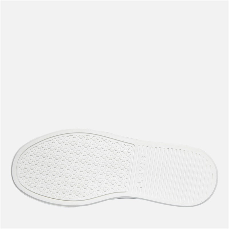 Levi's Junior Girls Evelyn Trainers White/Leopard White/ Leopard - Image 2
