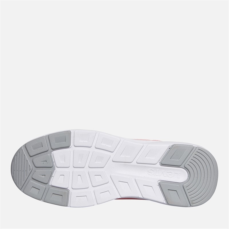 Levi's Junior Girls Hudson Trainers Pastel Pink/White Pastel Pink/ White - Image 2