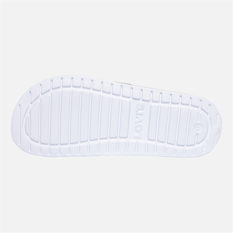 Levi's Junior Girls Pool Sliders Pink Glitter - Image 3