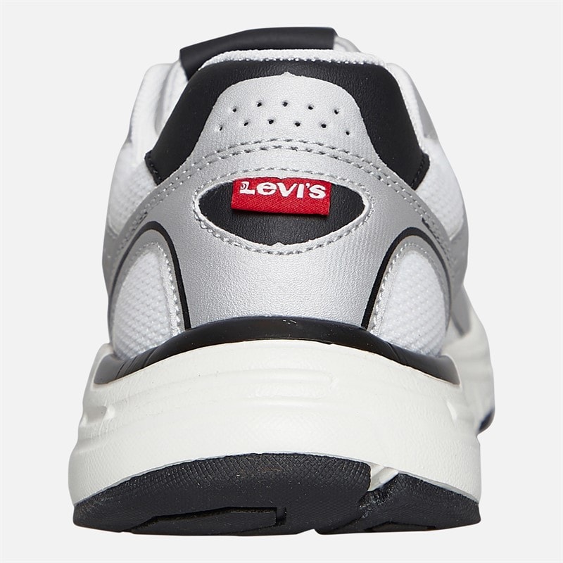 Levi's Junior Curtis Trainers Silver/White/Black Silver/ White/ Black - Image 3
