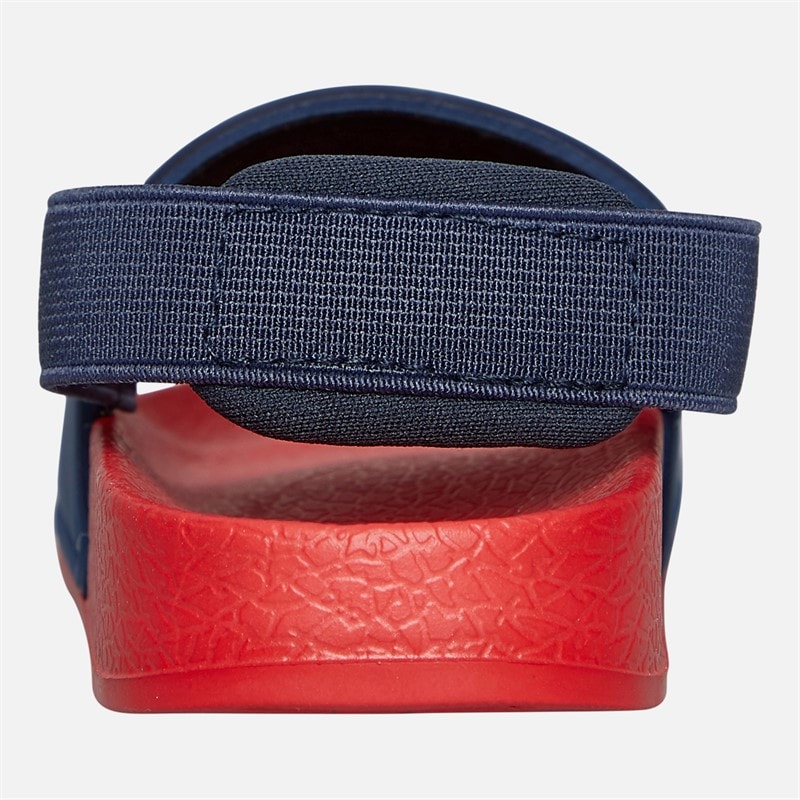 Levi's Infant Boys Pool Mini Strap Sliders Navy/Red Navy/ Red - Image 4