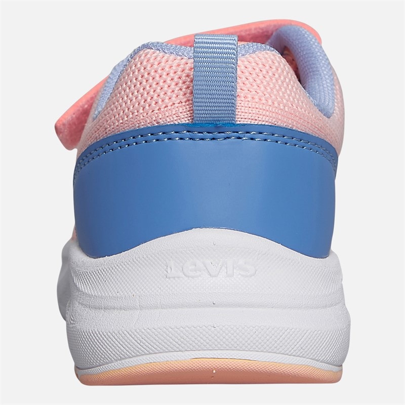 Levi's Infant Girls Hudson Mini Trainers Potpourri/Blue Potpourri/ Blue - Image 3