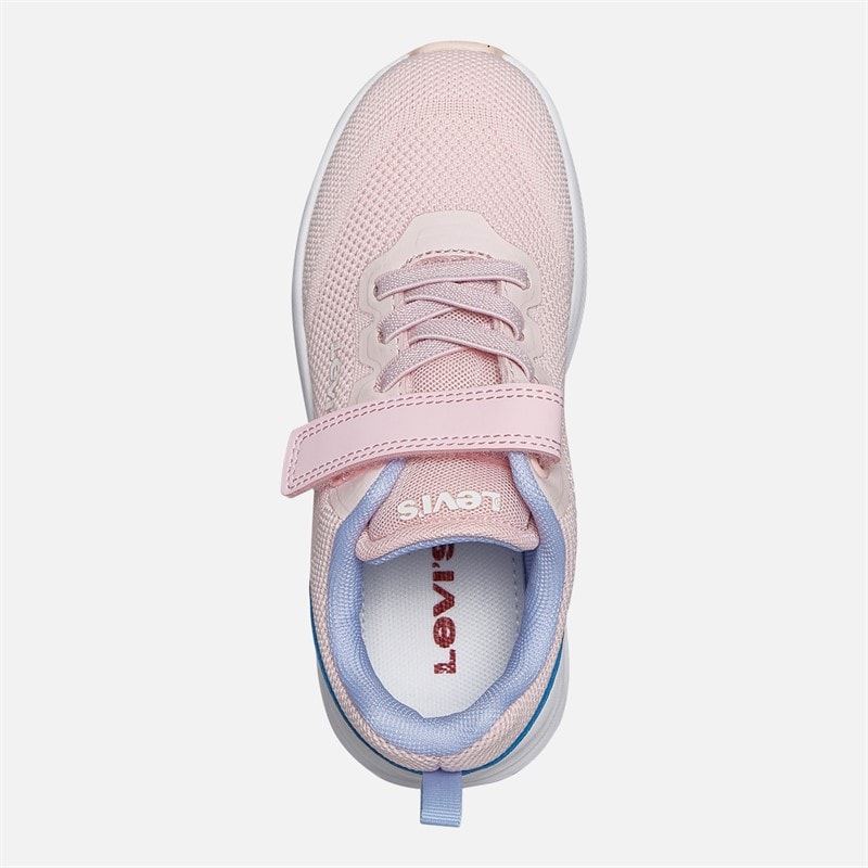 Levi's Infant Girls Hudson Mini Trainers Potpourri/Blue Potpourri/ Blue - Image 4