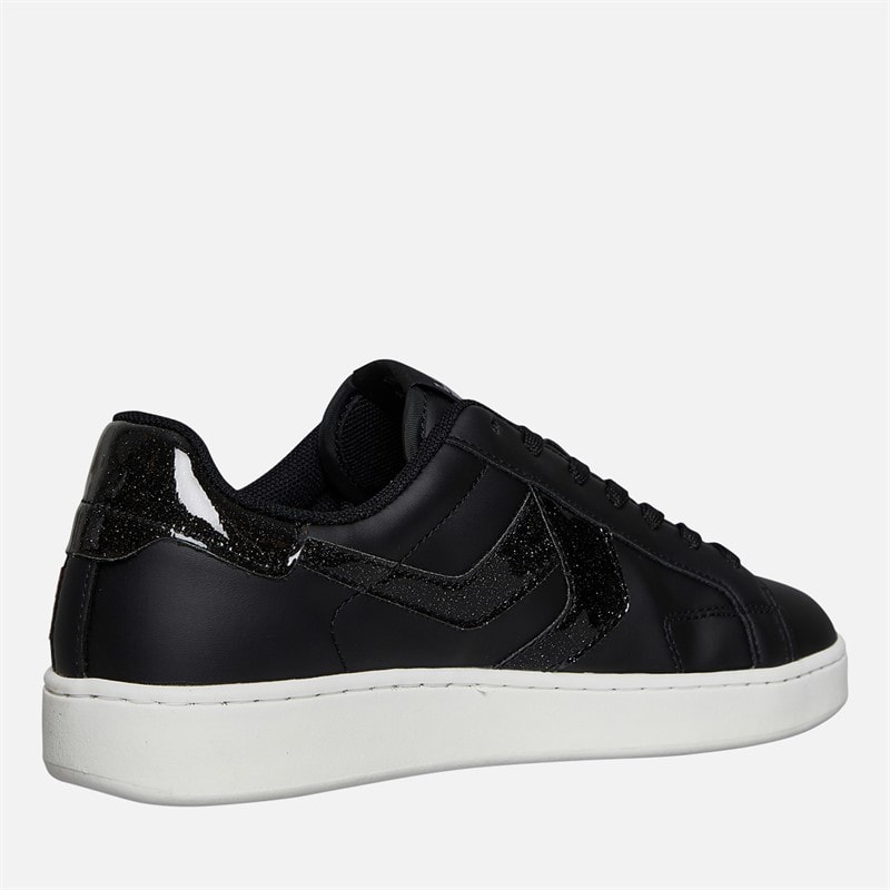 Levi's Junior Girls Swift JR Trainers Black/Glitter Black/ Glitter - Image 5