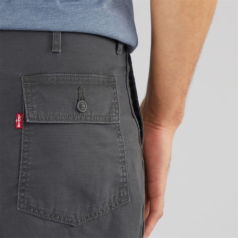 Levi's Mens Loose Cargo Trousers Pirate Black - Image 3