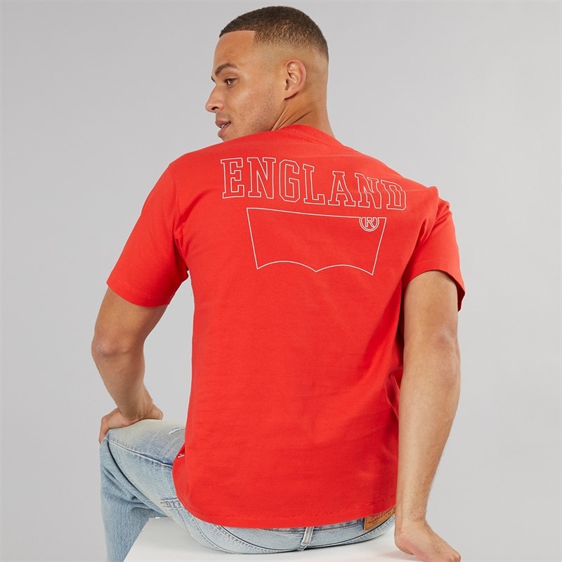 Levi's Mens Vintage T-Shirt Scarlet Body - Image 1