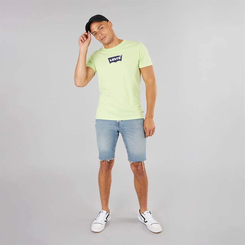 Levi's Mens Graphic T-Shirt Foam Green - Image 3