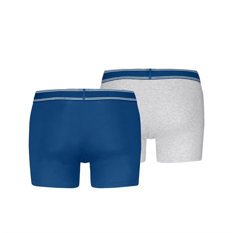 Levi's Mens Levis Remastered Two Pack Boxer Briefs Blue Combo - Image 2