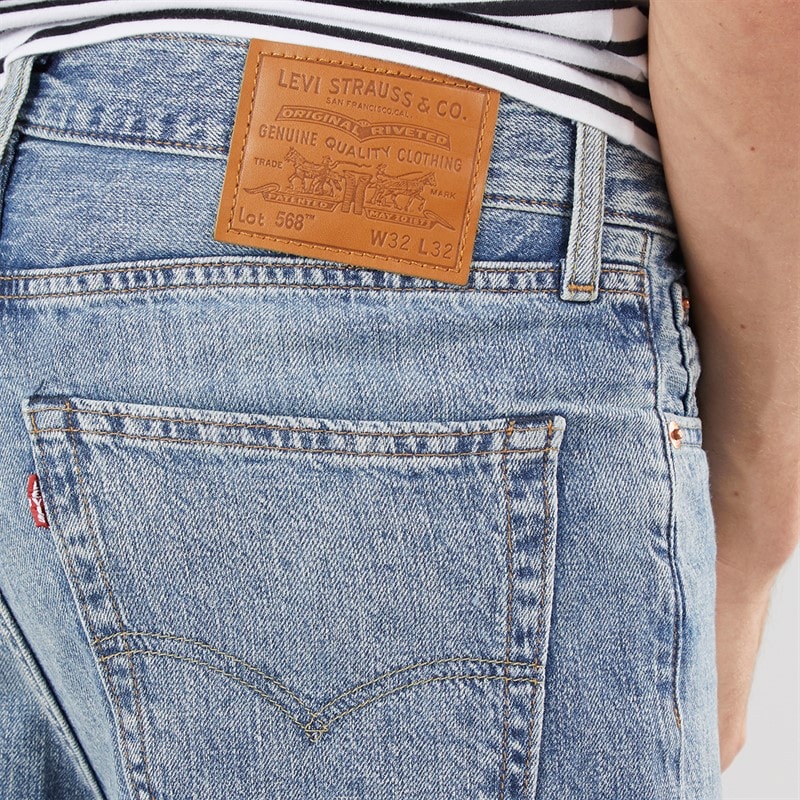 Levi's Mens 568 Loose Straight Jeans At The Laundromat - Image 3