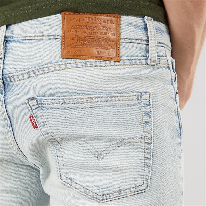 Levi's Mens 511 Slim Jeans First Morning Light - Image 3