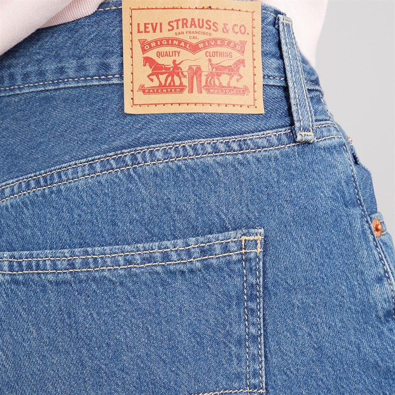 Levi's Womens Low Pro Straight Leg Jeans Anniversary Party - Image 3