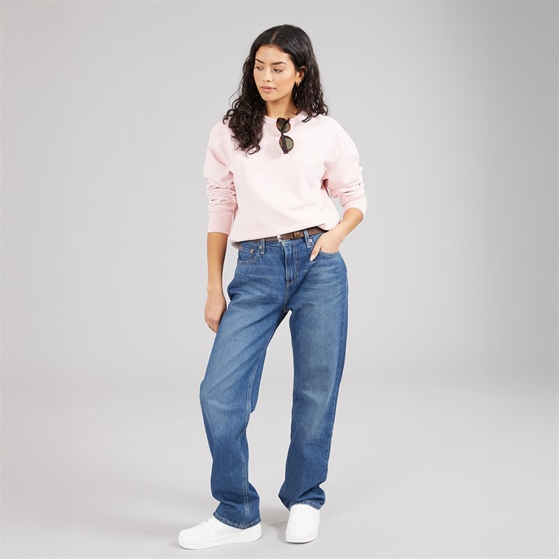 Levi's Womens Low Pro Straight Leg Jeans Anniversary Party - Image 4