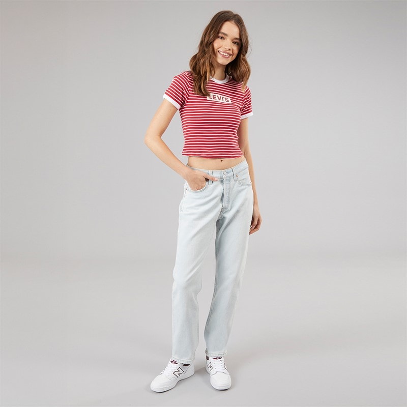 Levi's Womens 501 Jeans Stepped Away - Image 4