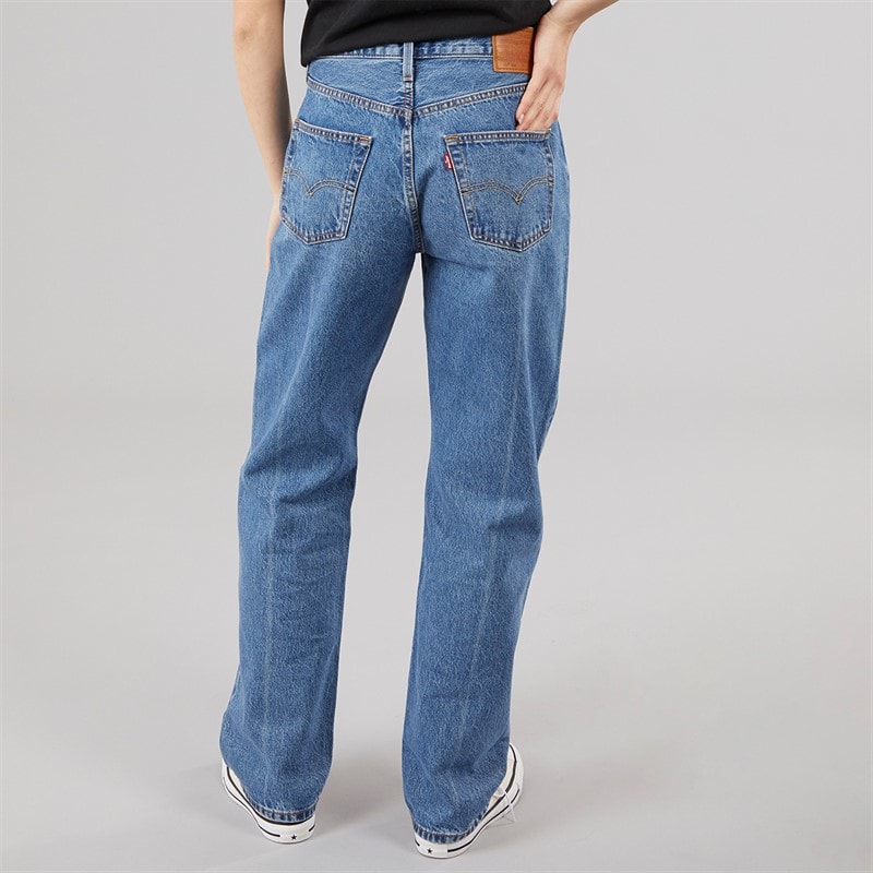 Levi's Womens 501 Straight Leg Jeans Drew Me In - Image 2