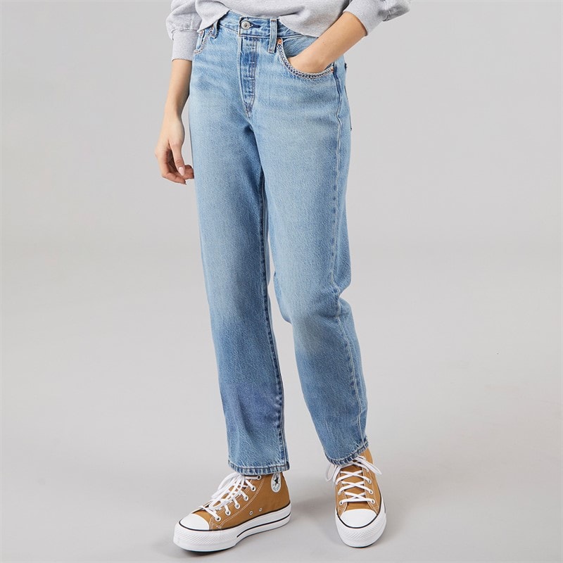 Levi's Womens 501 Jeans Switch Stitch Lt Wt - Image 1