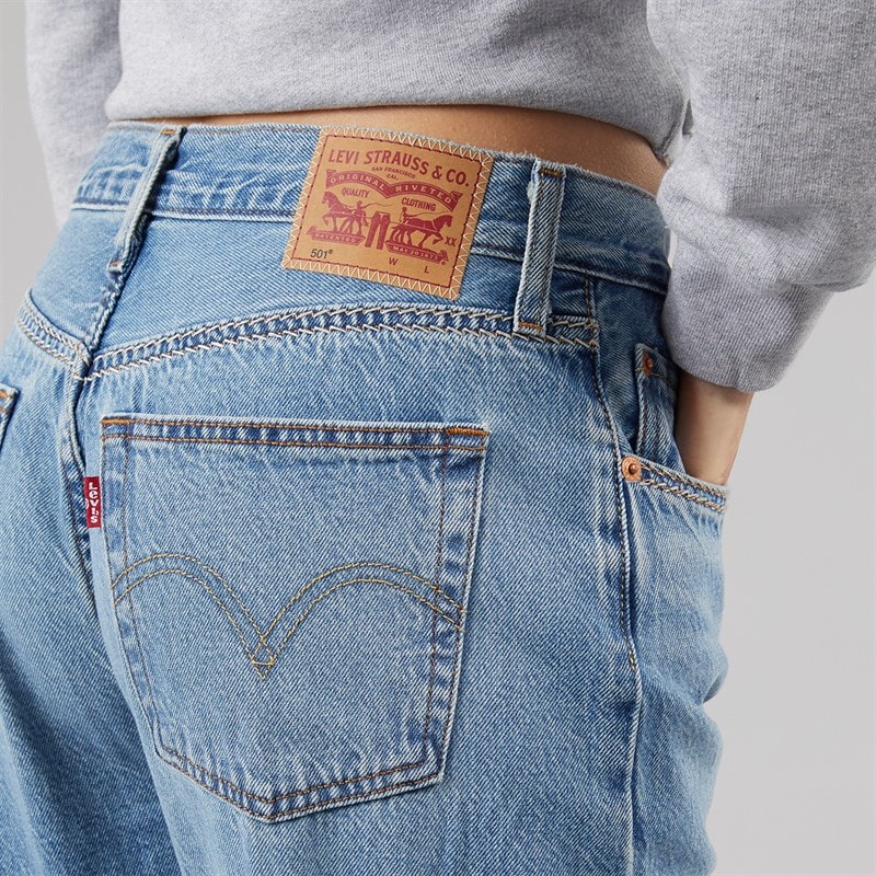 Levi's Womens 501 Jeans Switch Stitch Lt Wt - Image 3