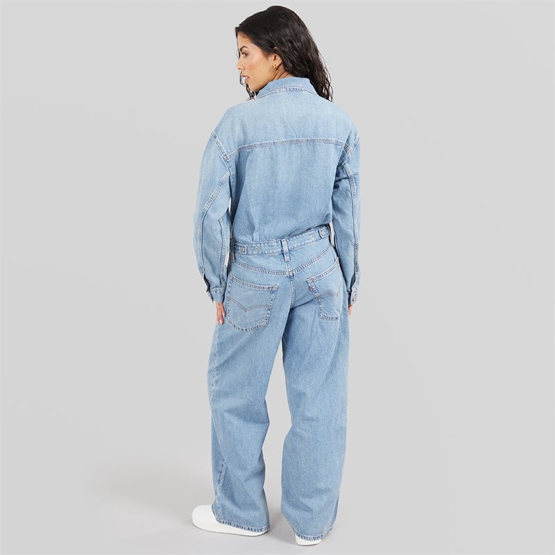Levi's Womens H1'25 Baggy Jumpsuit Candle Light - Image 3