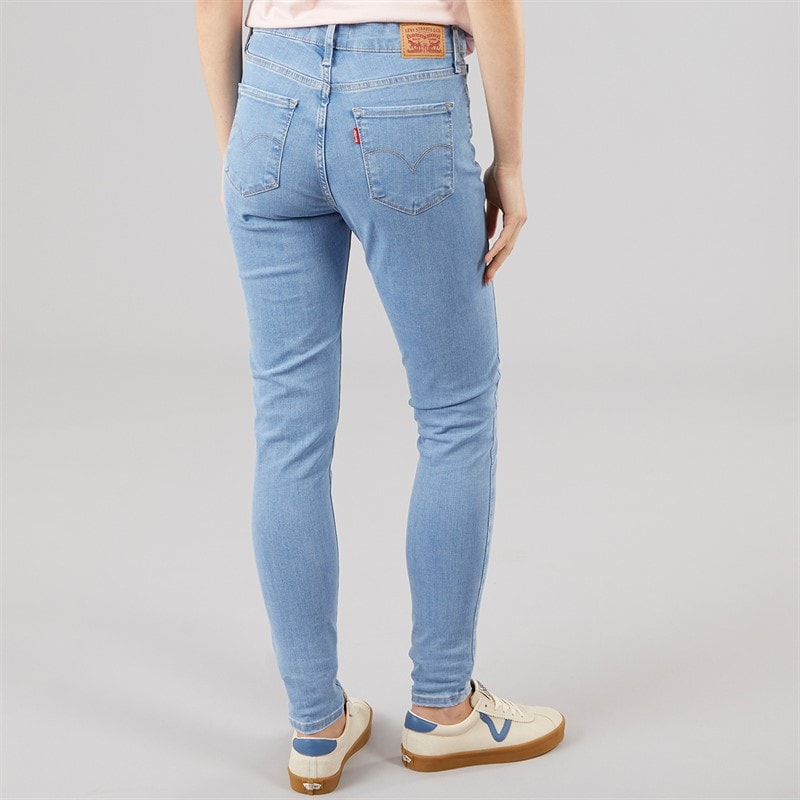 Levi's Womens 720 High Rise Super Skinny Jeans Eclipse Center - Image 2