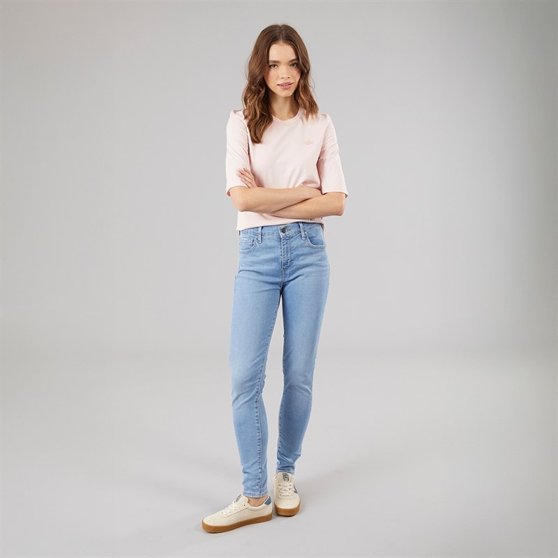 Levi's Womens 720 High Rise Super Skinny Jeans Eclipse Center - Image 4