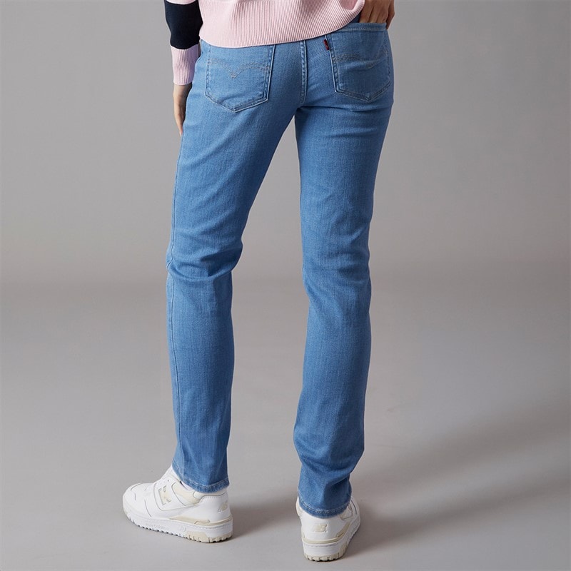 Levi's Womens 712 Slim Jeans Tribeca Sun - Image 2