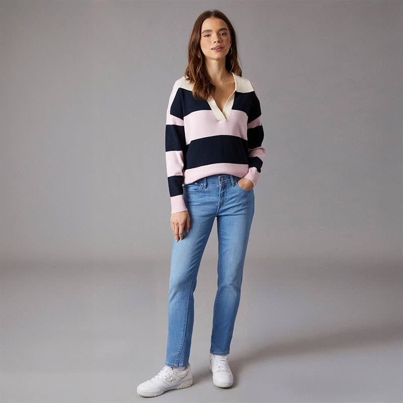 Levi's Womens 712 Slim Jeans Tribeca Sun - Image 4