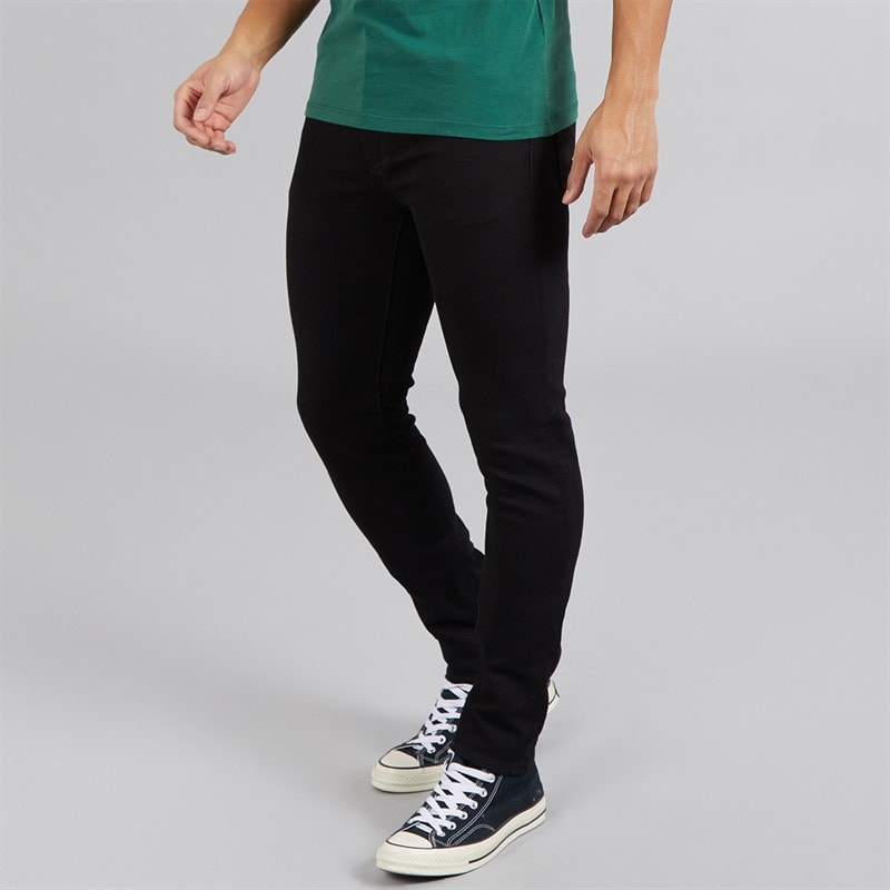 Levi's Mens 510 Skinny Jeans Black Leaf - Image 1