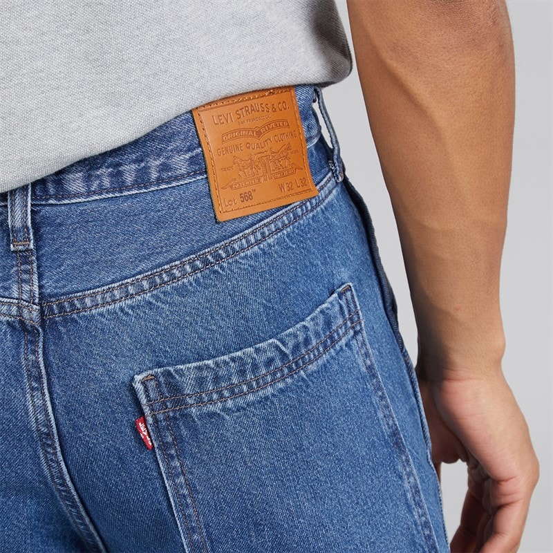 Levi's Mens 568 Loose Straight Cargo Pants Get Involved - Image 3