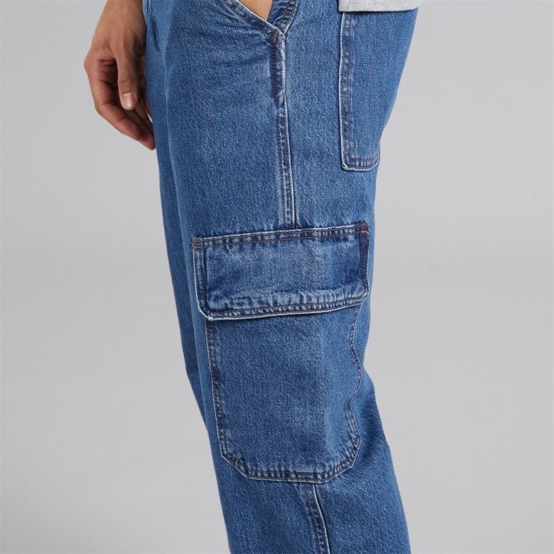 Levi's Mens 568 Loose Straight Cargo Pants Get Involved - Image 5