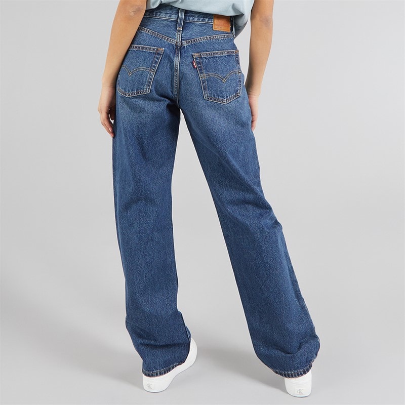 Levi's Womens 501 Straight Fit Jeans Flash Full - Image 2