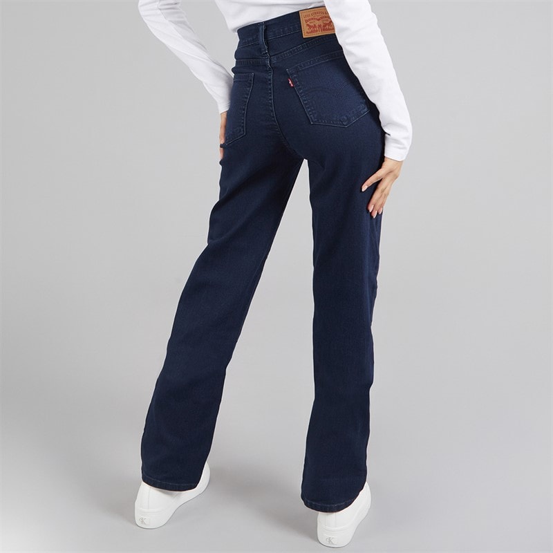 Levi's Womens 724 High Rise Straight Leg Jeans Burnt Bridge - Image 2