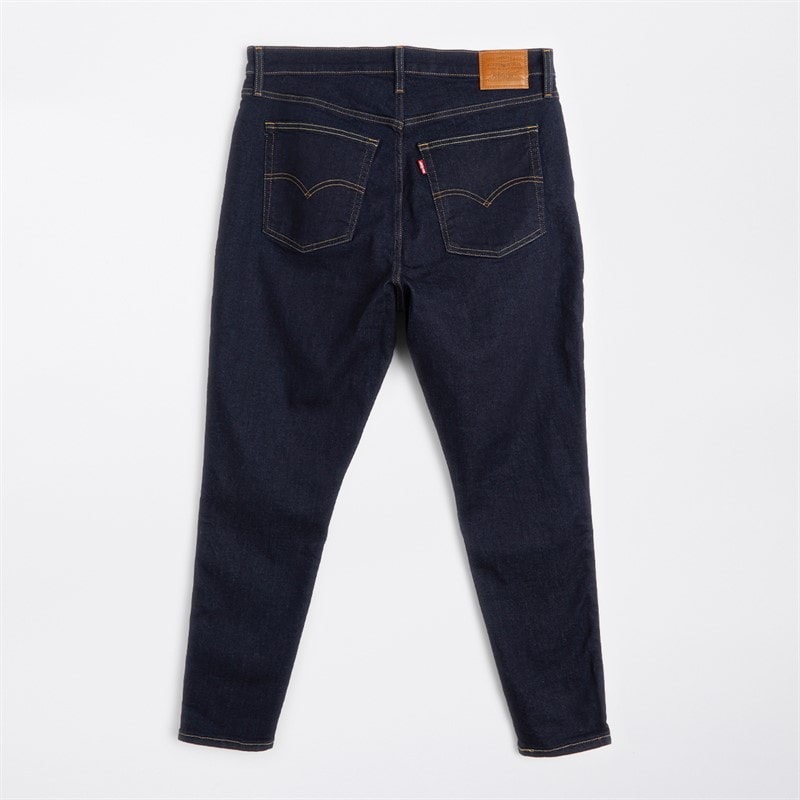Levi's Womens Plus Size 721 High Rise Skinny Jeans Blue Wave Rinse - Image 2