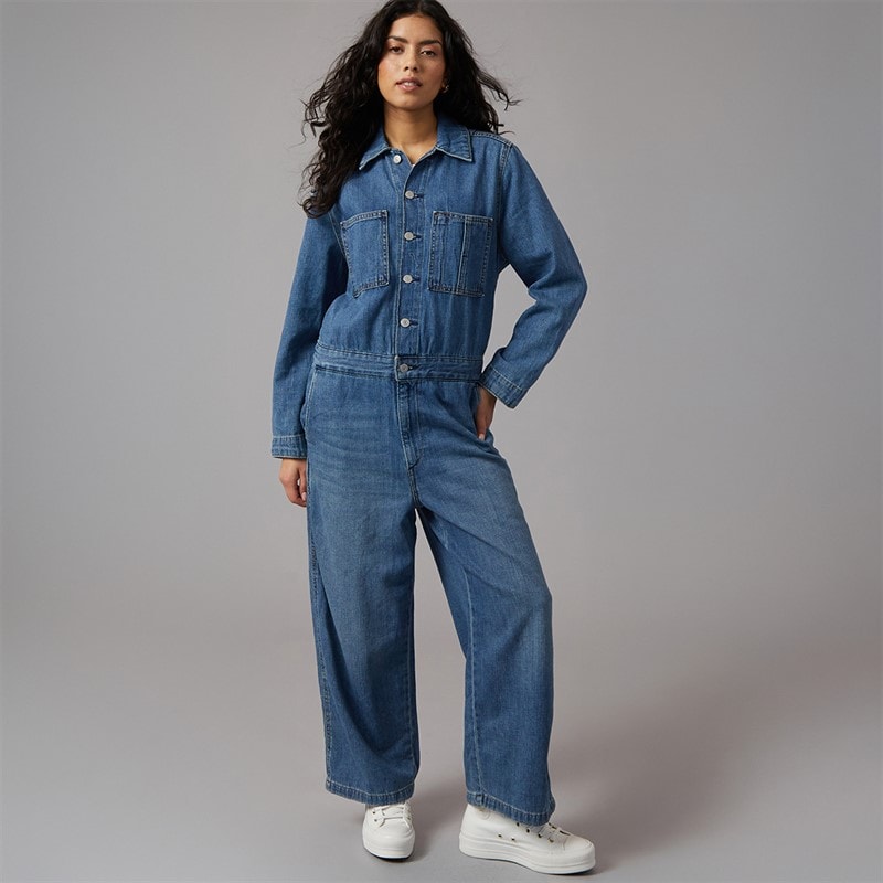 Levi's Womens Iconic Jumpsuit Stop Flaxing Jumpsuit