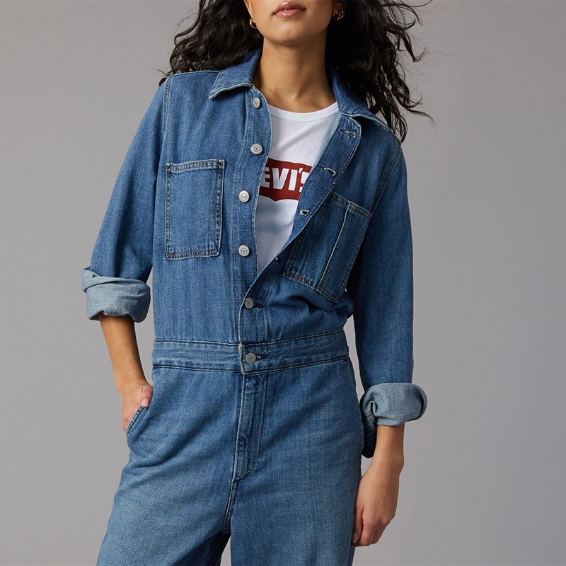 Levi's Womens Iconic Jumpsuit Stop Flaxing Jumpsuit - Image 3