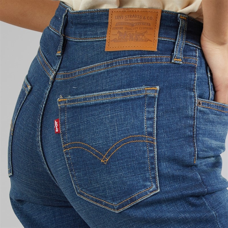 Levi's Womens 725 High Rise Bootcut Jeans Miles Apart - Image 3