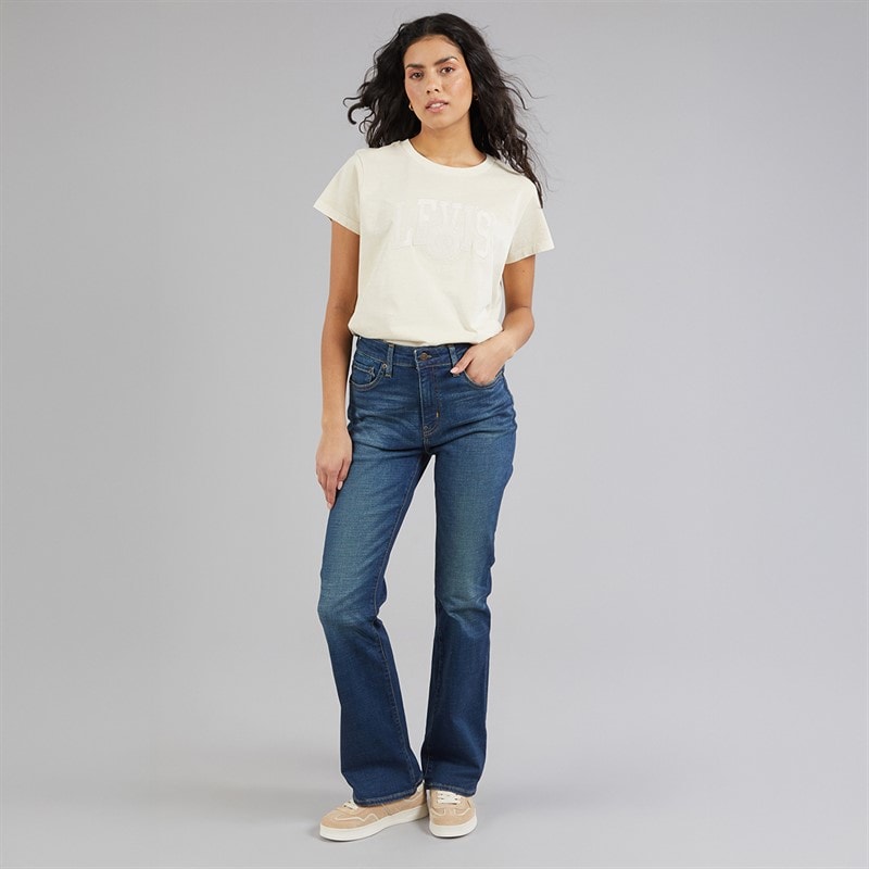 Levi's Womens 725 High Rise Bootcut Jeans Miles Apart - Image 4