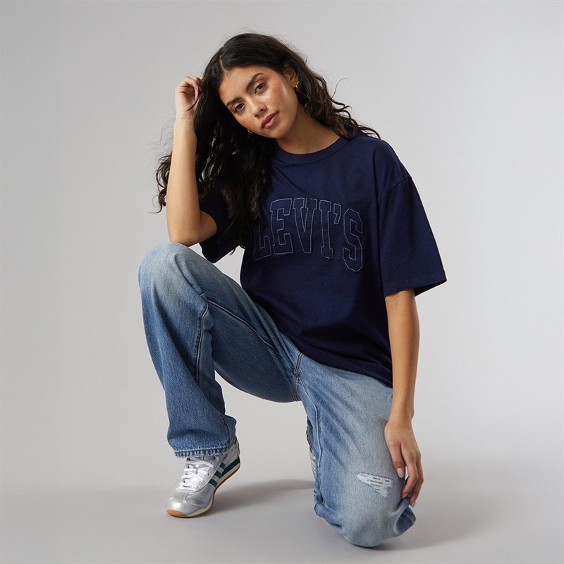 Levi's Womens 501 Straight Fit Jeans Fresh Plan Selvedge - Image 4