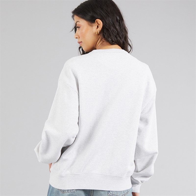 Levi's Womens Graphic Heritage Sweatshirt Orbit Heather - Image 2