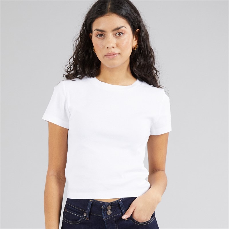 Levi's Womens Essential T-Shirt White - Image 1